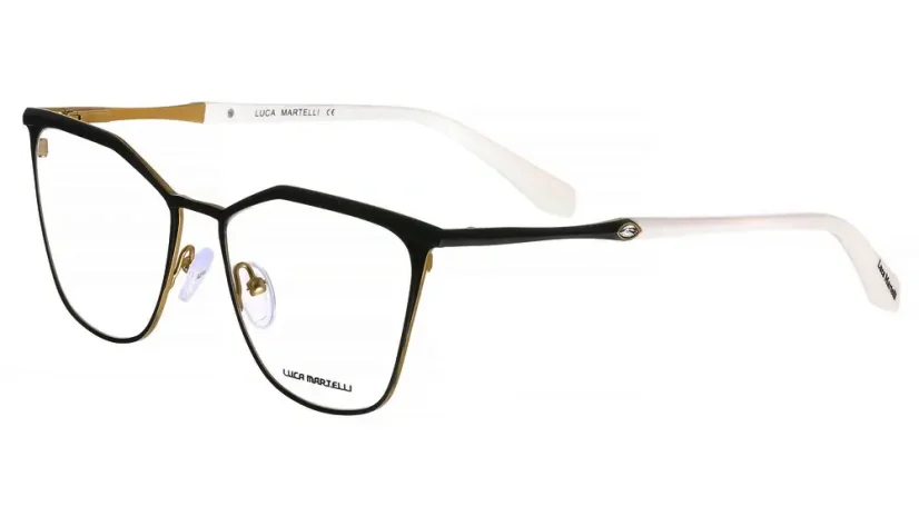 Dámská brýlová obruba LUCA MARTELLI LM 1208 col. 01 - černá/bílá