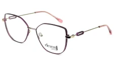 Dámská brýlová obruba Eleven EL-1863-C5 - fialová/kovová