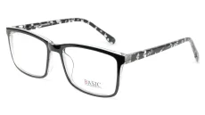 Pánská brýle Basic BA-5204 C3 - černá/čirá