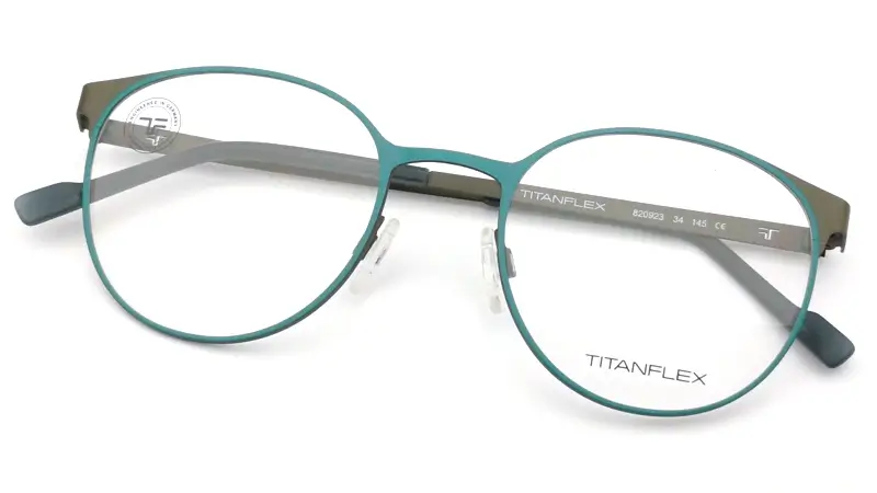 Unisex brýlová obruba ESCHENBACH TITANFLEX 820923 34 - tyrkysová/šedá