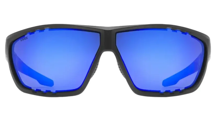Sportovní sluneční brýle UVEX SPORTSTYLE 706 BLACK MAT / MIR.BLUE (S5320062016)