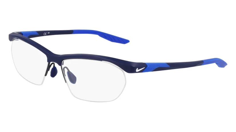 Pánská sportovní brýlová obruba NIKE NI7401 410 - tmavě modrá/modrá