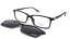 Cooline 058 black 2V1 54/16/142 + clip-on