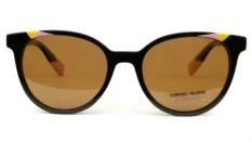 Dámská sluneční polarizační brýle Mario Rossi MS 01-486 07PZ - černá/růžová/žlutá