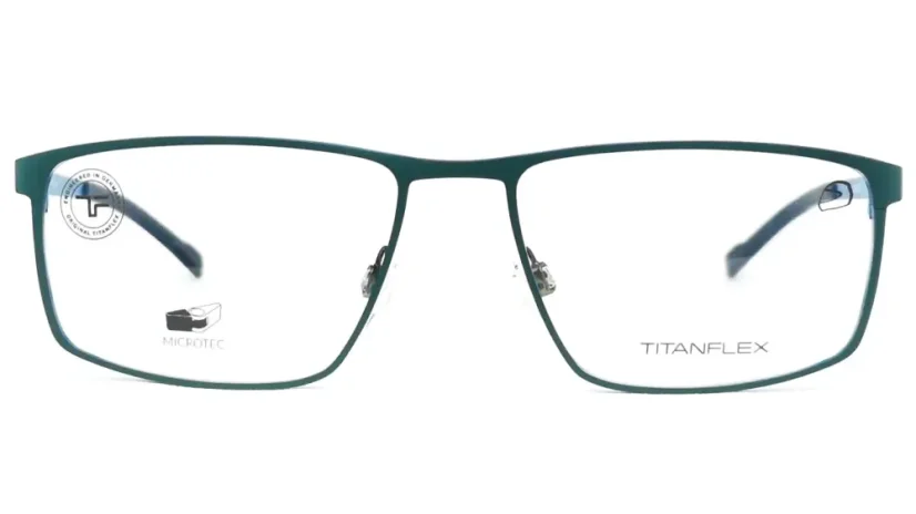 Pánská brýlová obruba TITANFLEX 820977 70 - tyrkysová/modrá