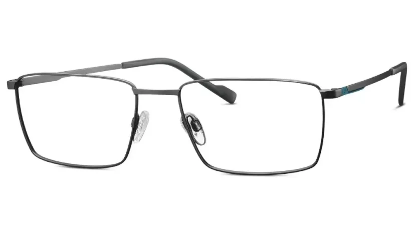 Pánská titanová brýlová obruba TITANFLEX 820942 60 - tmavohnědá/tyrkysová