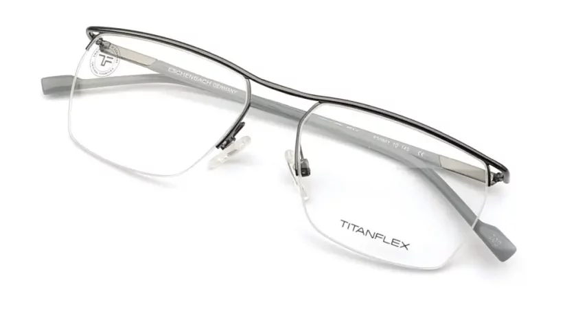 Pánská titanová brýlová obruba TITANFLEX 820861 10 55-17