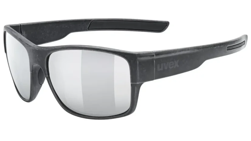 Sportovní sluneční brýle UVEX ESNTL URBAN BLACK MATT/MIR. SILVER - Cat. 3 (S5330632216)