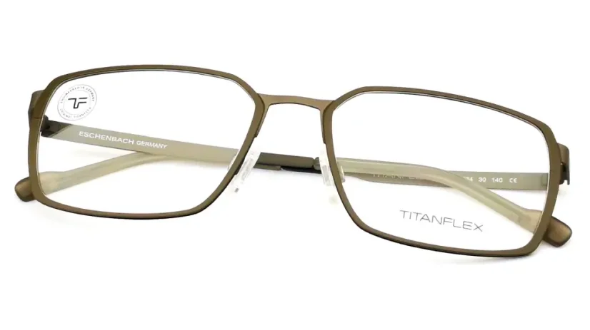 Pánská brýlová obruba TITANFLEX 820964 30 - khaki