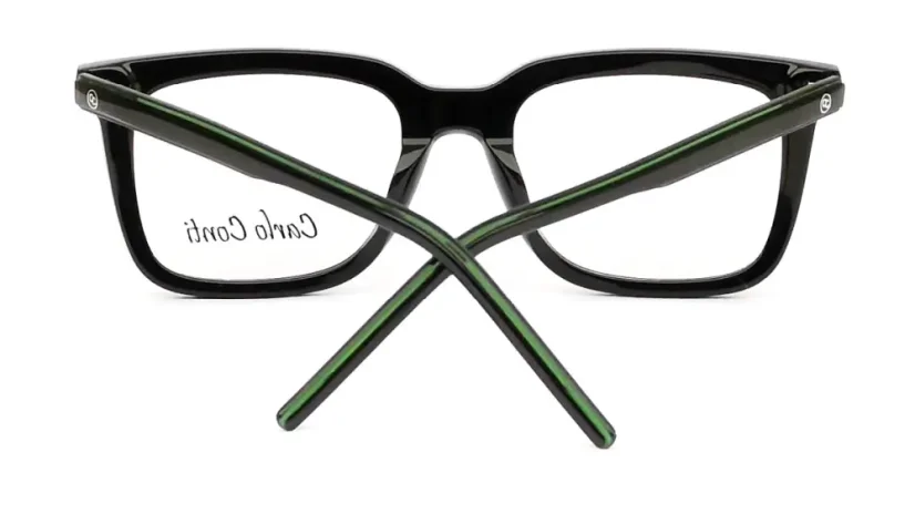 Brýlová obruba Carlo Conti A25309 C3 - černá/zelená (transparentní)