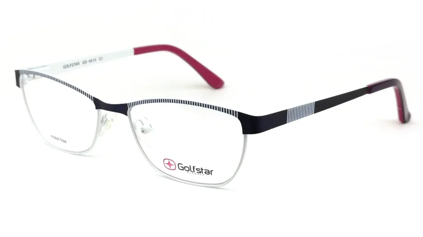 Brýlová obruba Golfstar GS-4610-C1 - modrá/bílá/růžová