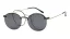 Unisex brýle se slunečním klipem (2v1) London Club LC1138 c1 - černá/zlatá