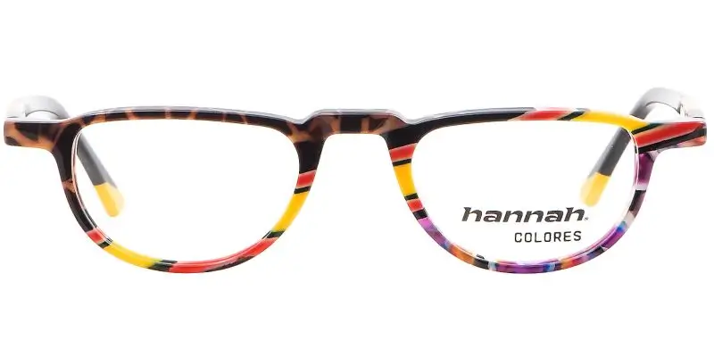 Brýle na čtení HANNAH Colores 6927 C6 - žlutá/hnědá/černá