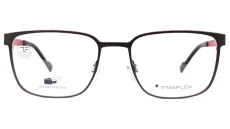 Pánská titanová brýlová obruba TITANFLEX 820943 35 - šedá/vínová