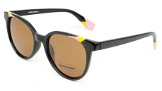 Dámská sluneční polarizační brýle Mario Rossi MS 01-486 07PZ - černá/růžová/žlutá