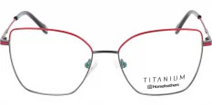 Dámská titanová brýlová obruba HORSEFEATHERS 3114 c5 červená
