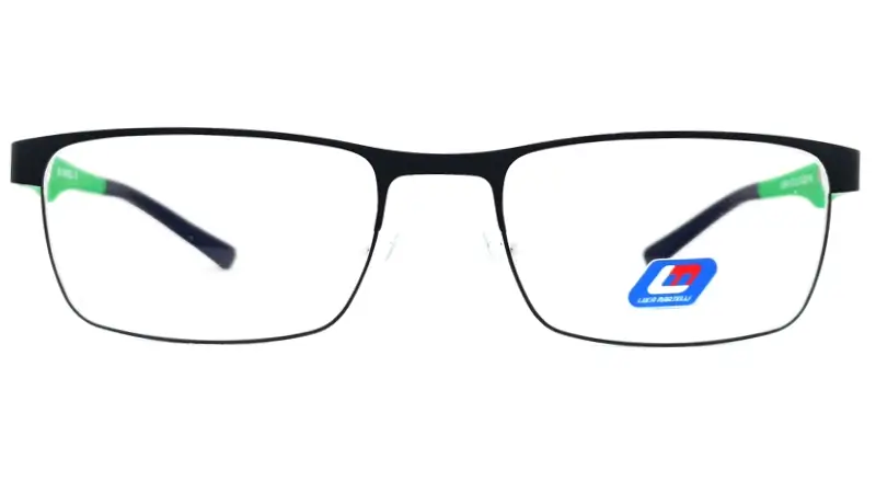 Pánská brýlová obruba Luca Martelli Sport collection LMS 049 C5 - černá/zelená