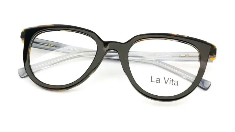 Dámská brýlová obruba La Vita RGK006 C2 - šedá/hnědá/oranžová