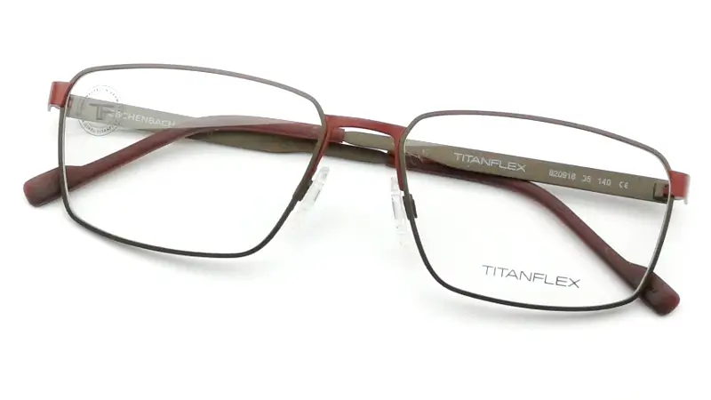 Pánská brýlová obruba ESCHENBACH TITANFLEX 820916 35 - vínová/černá