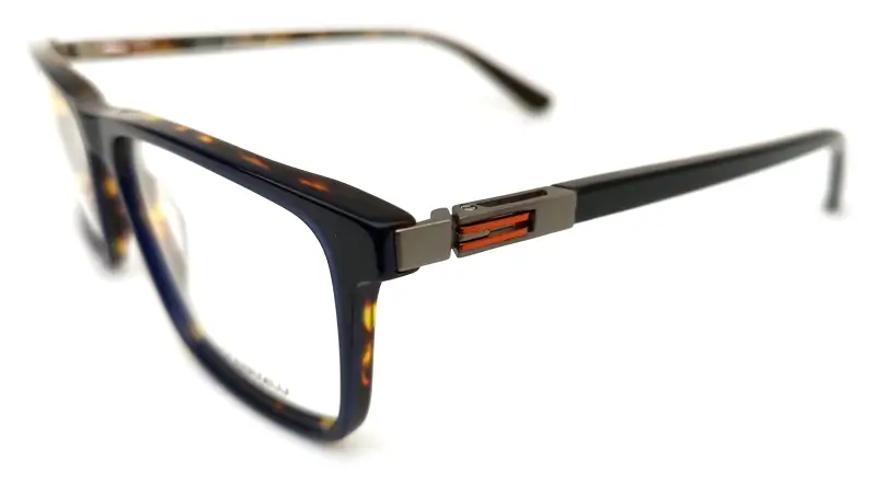 Pánská brýlová obruba Luca Martelli LM2190 COL. 01 - tmavě modrá/hnědá