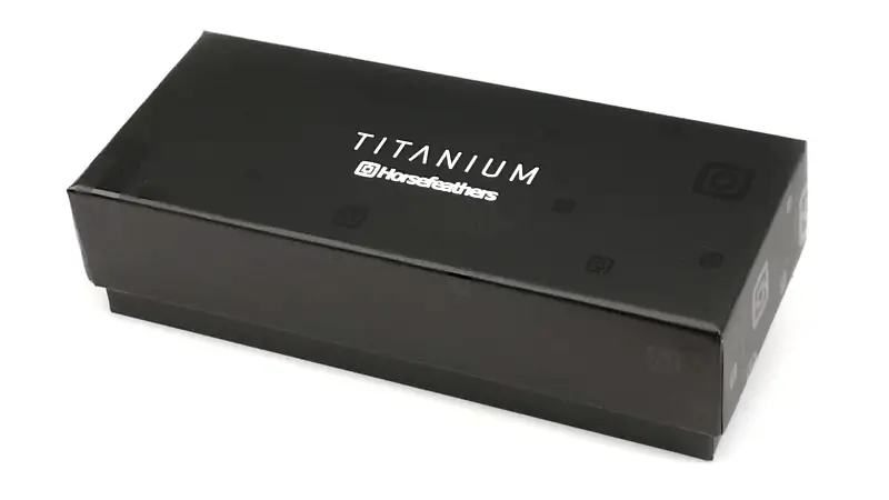 Krabička na brýle HORSEFEATHERS Titanum