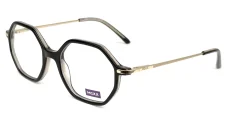 Dámská brýlová obruba MEXX 5689 100 - černá/čirá/zlatá