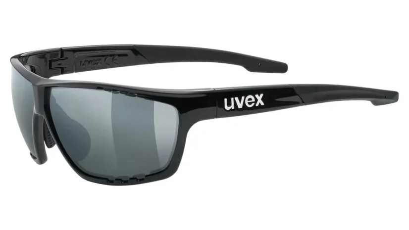 Sportovní sluneční brýle UVEX SPORTSTYLE 706 BLACK / LTM.SILVER (S5320062216)