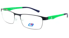 Pánská brýlová obruba Luca Martelli Sport collection LMS 049 C5 - černá/zelená