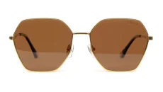Dámské sluneční brýle EXCCES Polarized EX671-C02 - zlatá/bílá
