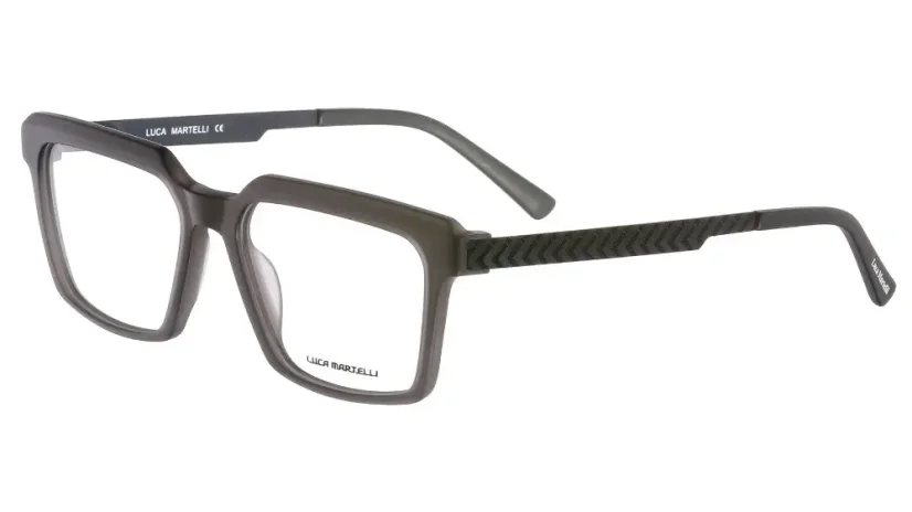 Pánská brýlová obruba Luca Martelli LM2177 Col. 06 - šedá/černá