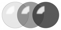 Samozabarvovací brýlová čočka - šedá