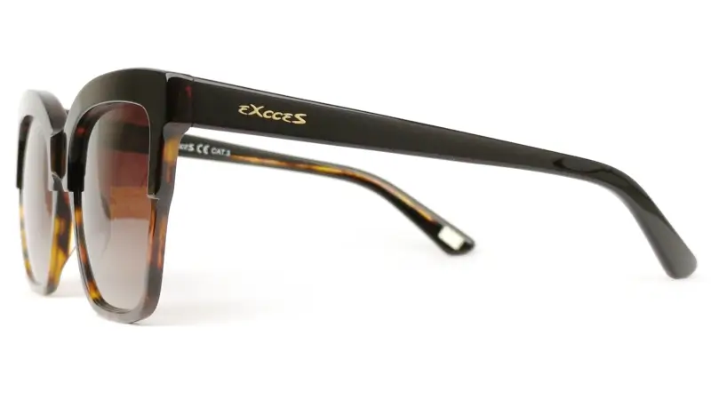 Dámské sluneční brýle s polarizací a gradálem EXCCES EX648 c04 - hnědá
