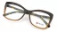 Dámská brýlová obruba s polarizačním slunečním klipem Eleven ELE1795 c3 - hnědá