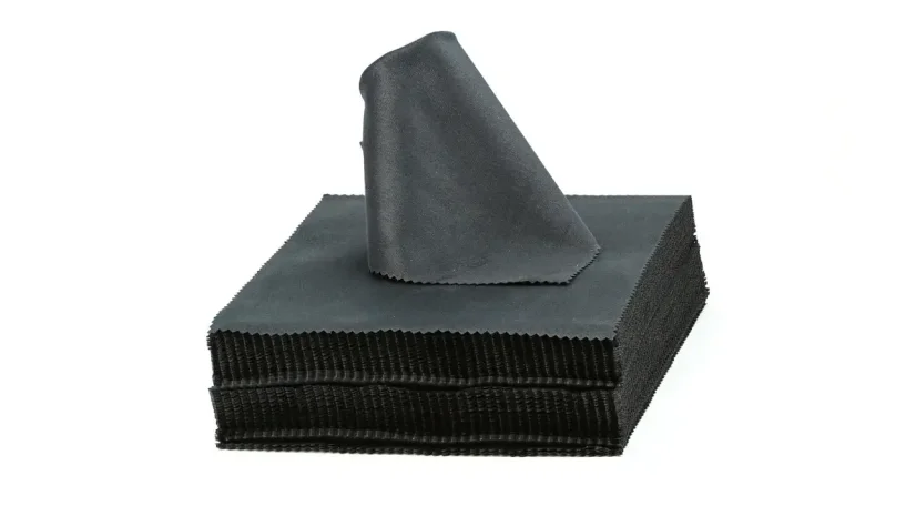 Hadřík z mikrovlákna 15 x 18 cm (premium) - černý