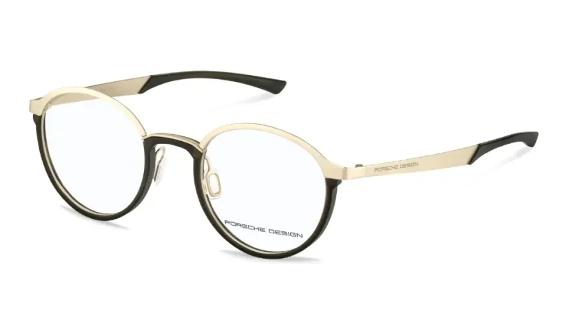 Luxusní brýlová obruba Porsche Design P8791 B - zlatá/šedá