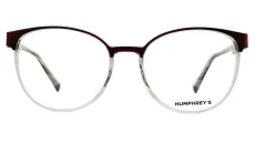 Dámská brýlová obruba HUMPHREY'S 583133 50 - vínová/čirá/kovová