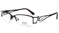 Dámská brýlová poloobruba BOOM BO 1609 col. 1 - černá-bílá