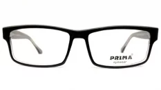 Unisex brýle PRIMA BART - black/crystal