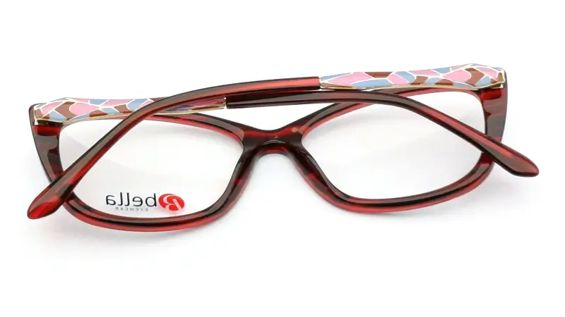 Dámská brýlová obruba Bella BE-8136-C3 - vínová