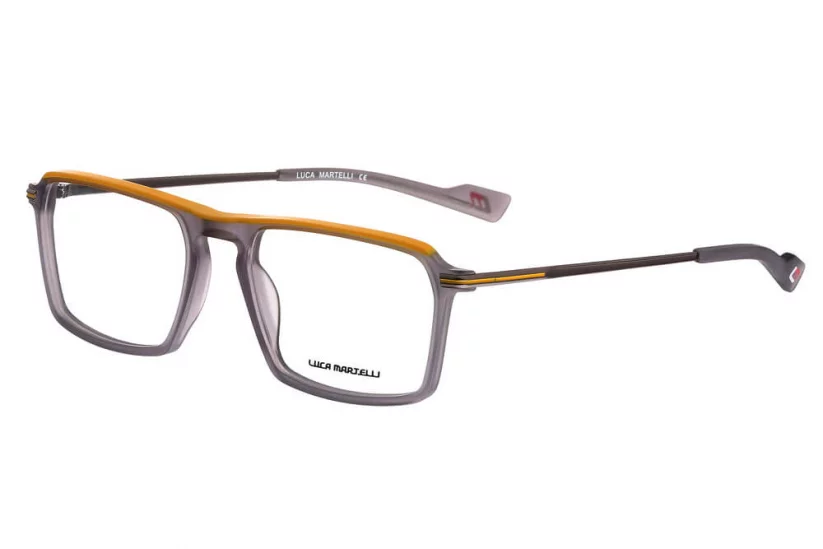 Pánská brýlová obruba Luca Martelli Sport Collection LMS 021 col.02 šedá-oranžová
