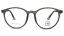 Unisex brýle se slunečním polarizačním klipem (2V1) Halmstrom H 3065 c2 - šedá