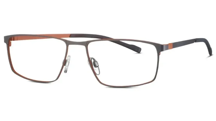 Pánská brýlová obruba TITANFLEX 820977 38 - šedá/oranžová