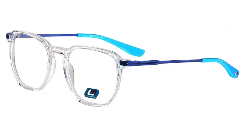 Pánská brýlová obruba Luca Martelli Sport Collection LMS 044 c2 - čirá, modrá