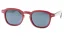 Unisex sluneční brýle EXCCES polarized EX686-C05 - vínová/hnědá/žlutá