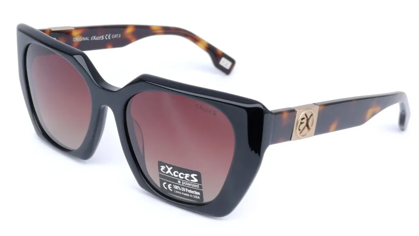 Dámská sluneční polarizační brýle s gradujícím zatmavením EXCCES EX650 c.04 - hnědá