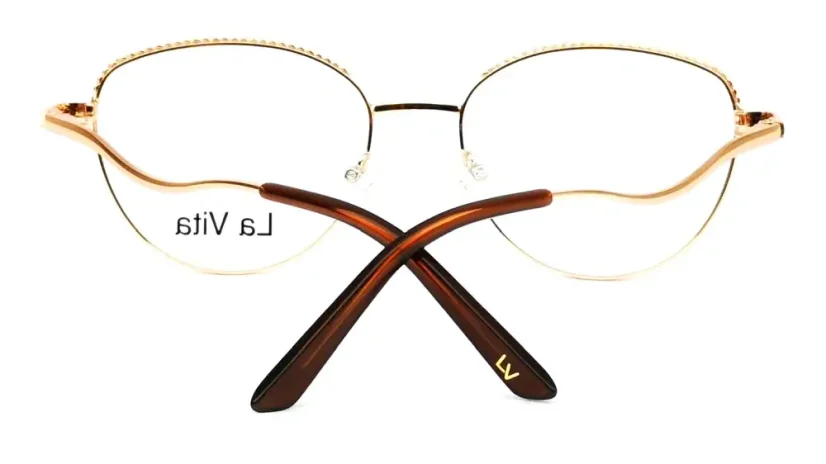 Dámská brýlová obruba La Vita MLW23009 C3 - bílá/zlatá