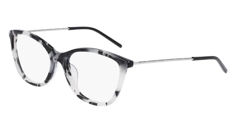 Dámská brýlová obruba DKNY DK7009 015 - černá/bílá/stříbrná