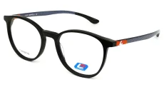 Brýlová obruba Luca Martelli Sport Collection LMS 076 Col.02 - černá/oranžová/šedá Brýlová obruba Luca Martelli Sport Collection LMS 076 Col.02 - černá/oranžová/šedá