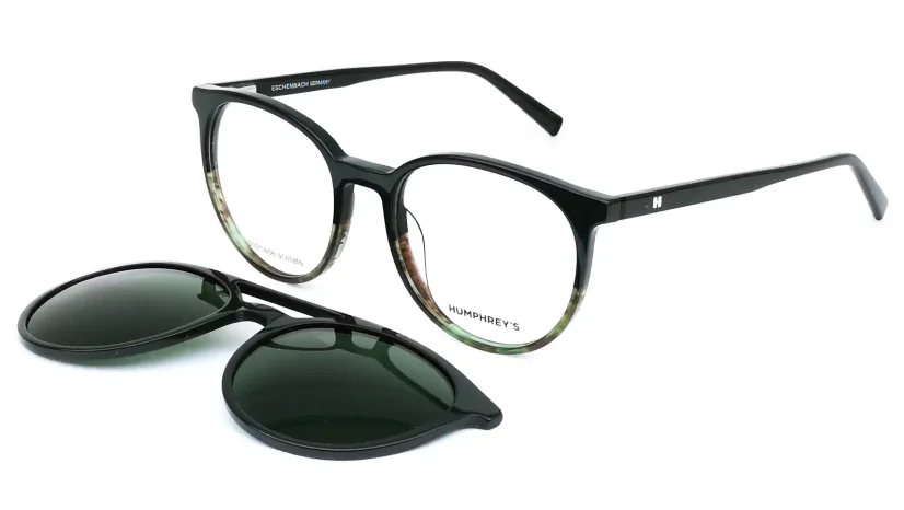 Brýlová obruba s magnetickým slunečním klipem HUMPHREY'S 583192 46 - khaki