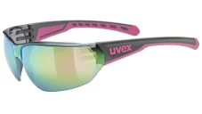 Sportovní sluneční brýle UVEX EQUATE 0246 GREY-PINK MATT/MIR.PINK (S5330822316)